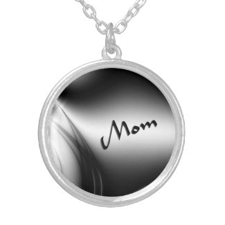 Black and White Estuary Neclace for Mom