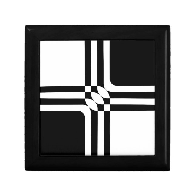 Black and white fantasy gift box (Front)