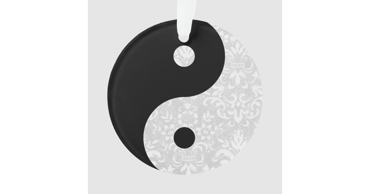 Black Yin Yang Gift Wrapping Paper, Zazzle