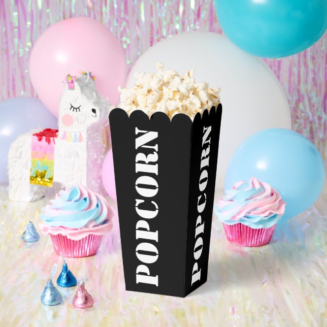 Black And White Favor Boxes (Party)