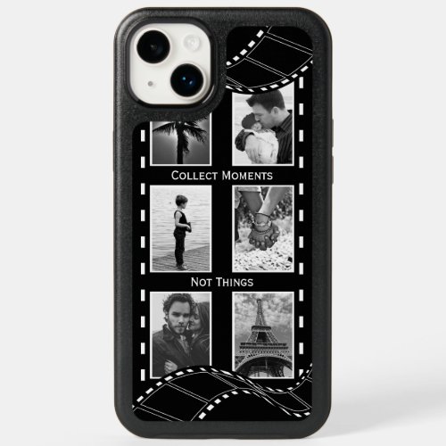 Black and White Film Reel Custom Photo OtterBox iPhone 14 Plus Case