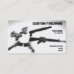 Black And White Firearms Ffl Dealer Business Card at Zazzle