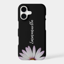 Black and White Flower Name iPhone 11 Case