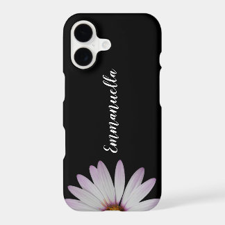 Black and White Flower Name iPhone 11 Case