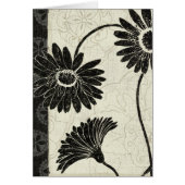 Black and White Flowers (Front)