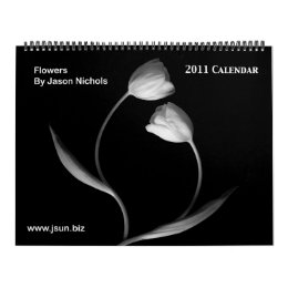 black and white calendars
