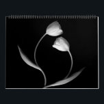 Black and White Flowers Calendar<br><div class="desc">This is a calendar of black and white flowers.  Some have won awards in international contests.</div>