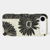 Black and White Flowers Case-Mate iPhone Case (Back (Horizontal))