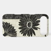 Black and White Flowers Case-Mate iPhone Case (Back (Horizontal))