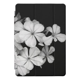Black and white flowers close-up iPad pro cover