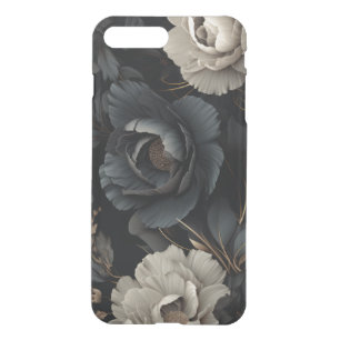 Black and White Flowers iPhone 8 Plus/7 Plus Case