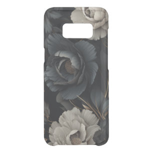 Black and White Flowers Uncommon Samsung Galaxy S8 Case