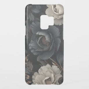 Black and White Flowers Uncommon Samsung Galaxy S9 Case