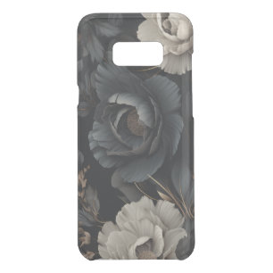 Black and White Flowers Uncommon Samsung Galaxy S8+ Case