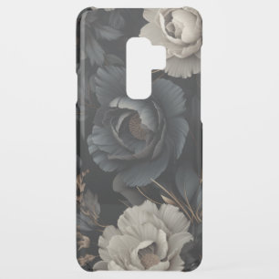 Black and White Flowers Uncommon Samsung Galaxy S9 Plus Case