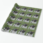 Black and White French Bulldog Wrapping Paper