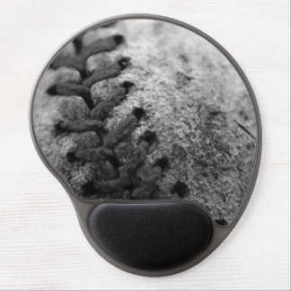 Black and white gel mouse pad