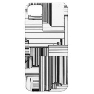 Black and White Geo Abstract iPhone 5 Cases