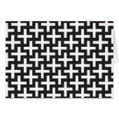 Black and White Geometric (Front Horizontal)