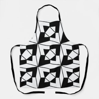 Black and White Geometric Art