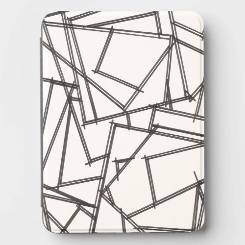 Black And White Geometric-Modern Minimalist Kindle Cover