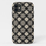 Black and white geometric pattern iPhone 11 case
