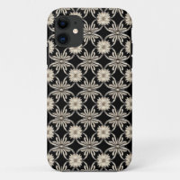Black and white geometric pattern