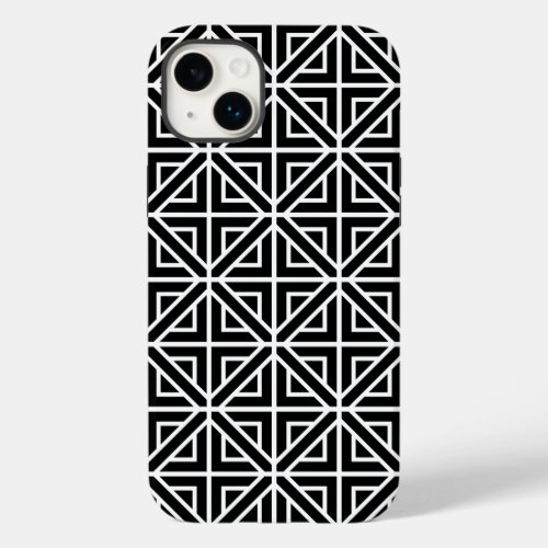 Black and White geometric shapes Case_Mate iPhone 14 Plus Case