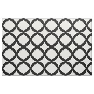 Black And White Geometric Shapes Pattern