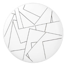 Black and White Geometric-Stylish Modern Bauhaus