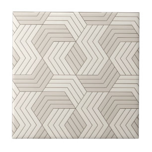 black and white geometric vintage tiles