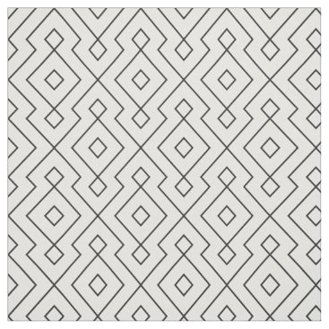black and white geometrical pattern fabric
