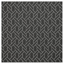 black and white geometrical pattern modern print fabric