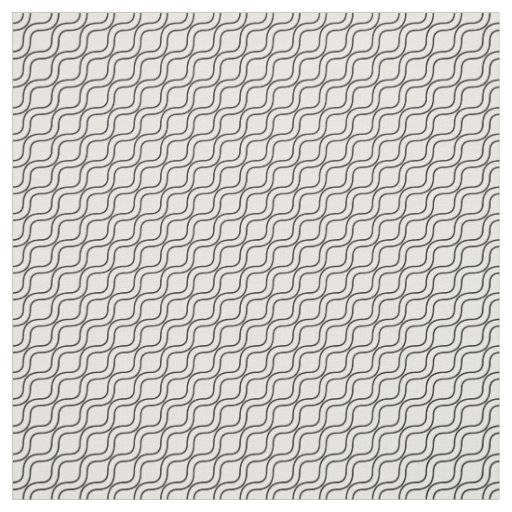 Black and white geometry snake pattern by the yard fabric