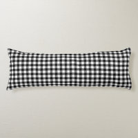 Black And White Gingham Checkered Pattern