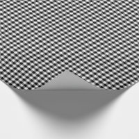 Gingham Wrapping Paper  Black and White – Mock Up Designs