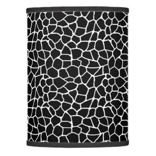 Black and White Giraffe Print Animal Pattern Lamp Shade