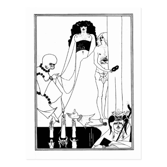 Black And White Goth Gothic Art Nouveau Salome Postcard Zazzle Com   Black And White Goth Gothic Art Nouveau Salome Postcard R9528110e6efc40b69820b88b36ff31db Vgbaq 8byvr 540 