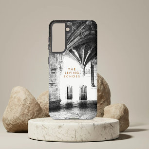 Black and White Gothic Architecture Sketch Samsung Galaxy S21 Case