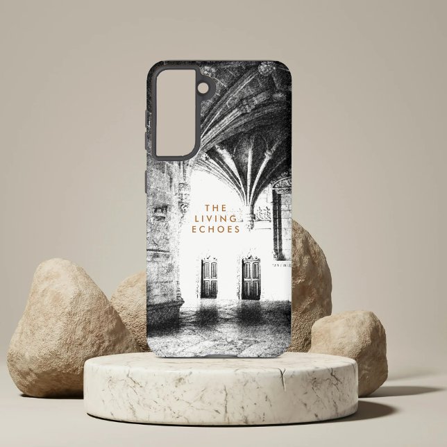 Black and White Gothic Architecture Sketch Samsung Galaxy Case (Creator Uploaded)