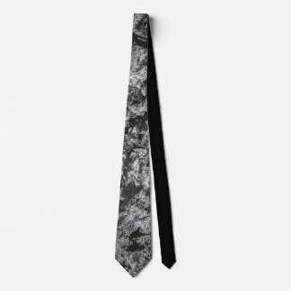 Black and White Gradient Neck Tie