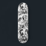 Black and White Graffiti Abstract Collage Skateboard<br><div class="desc">Black and white abstract collage graffiti grunge texture pattern design print.

black and white,  graffiti,  abstract,  artistic,  texture,  grunge,  pattern,  graphic,  modern,  urban,  high,  contrast</div>