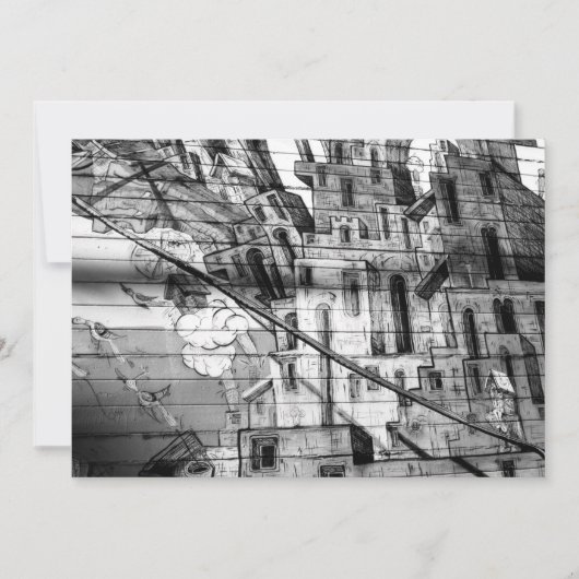 Black and White Graffiti in San Francisco (Front)