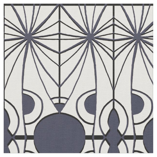 Black and White +Grey (You can change this..) Fabric (Close Up)