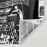 Black and white grunge Tapestry Zazzle