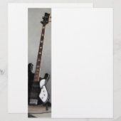 Black and White Guitar (Front/Back)