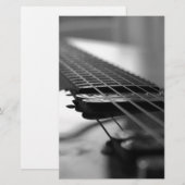Black and White Guitar (Front/Back)