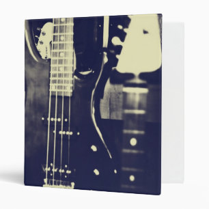 Black and white Guitar binder