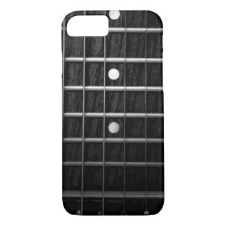 Black And White Guitar Fretboard Photograph iPhone 8/7 Case