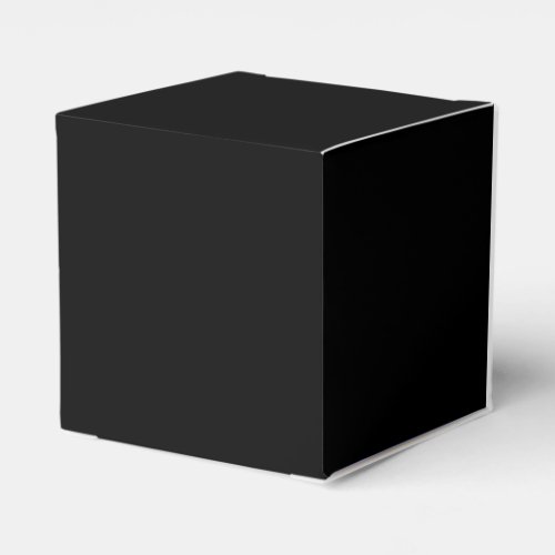 Black And White Half and Half graphic Favor Boxes